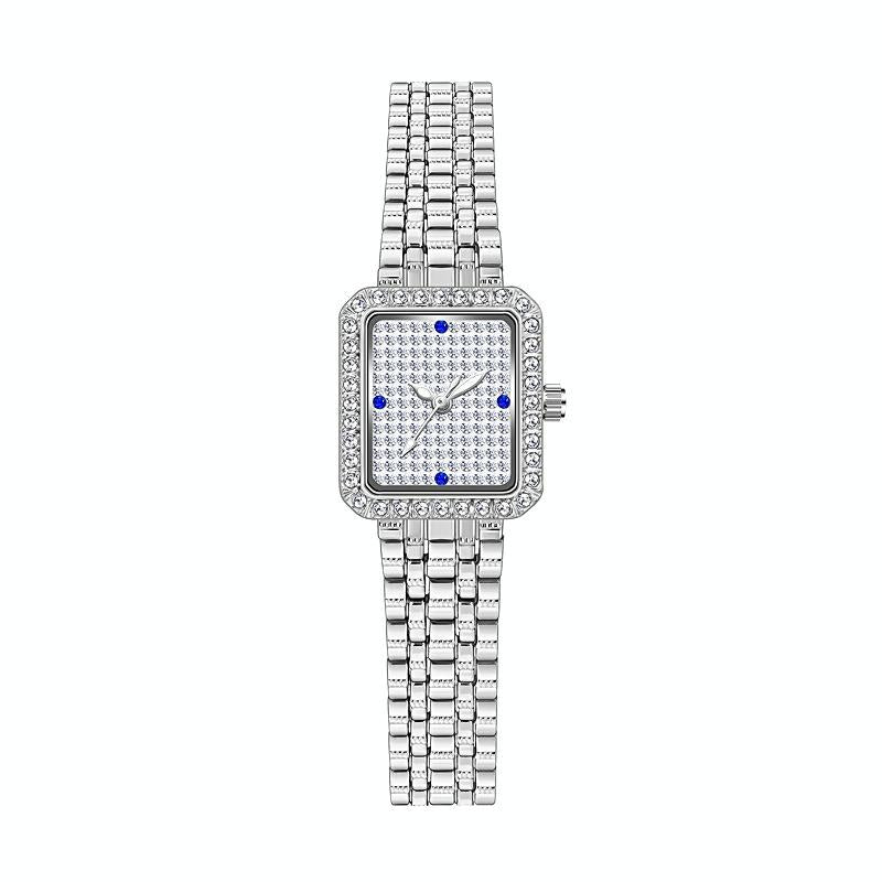 NNEDSZ Stylish Diamond Women Alloy Watch Available - Silver