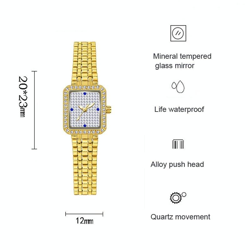 NNEDSZ Stylish Diamond Women Alloy Watch Available - Silver