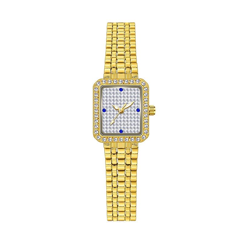 NNEDSZ Stylish Diamond Women Alloy Watch Available - Gold