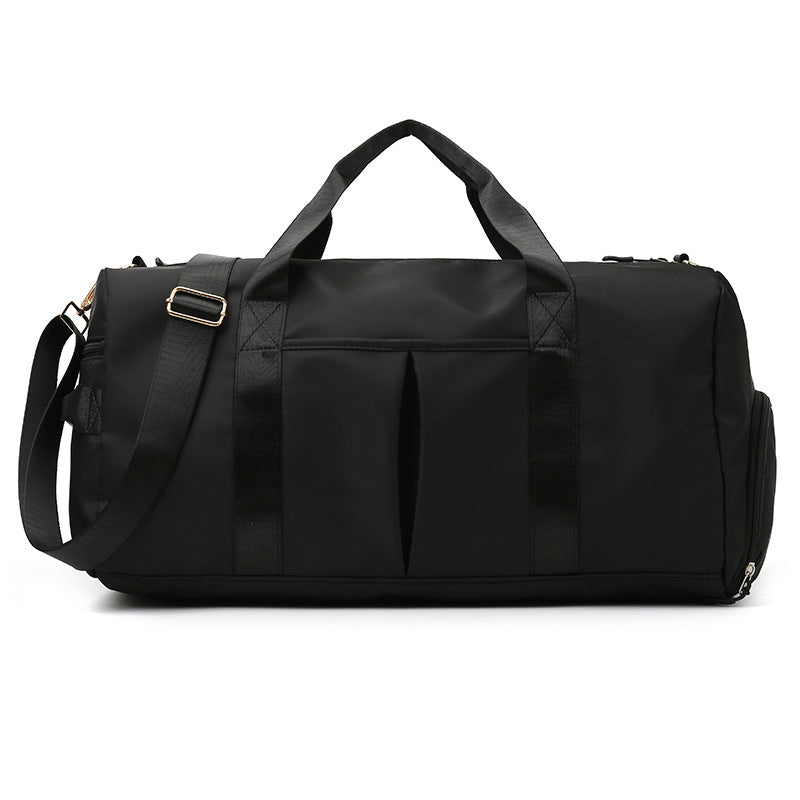NNEDSZ Black Dry Wet Separation Gym Bag - Women's Large Capacity - Training & Travel