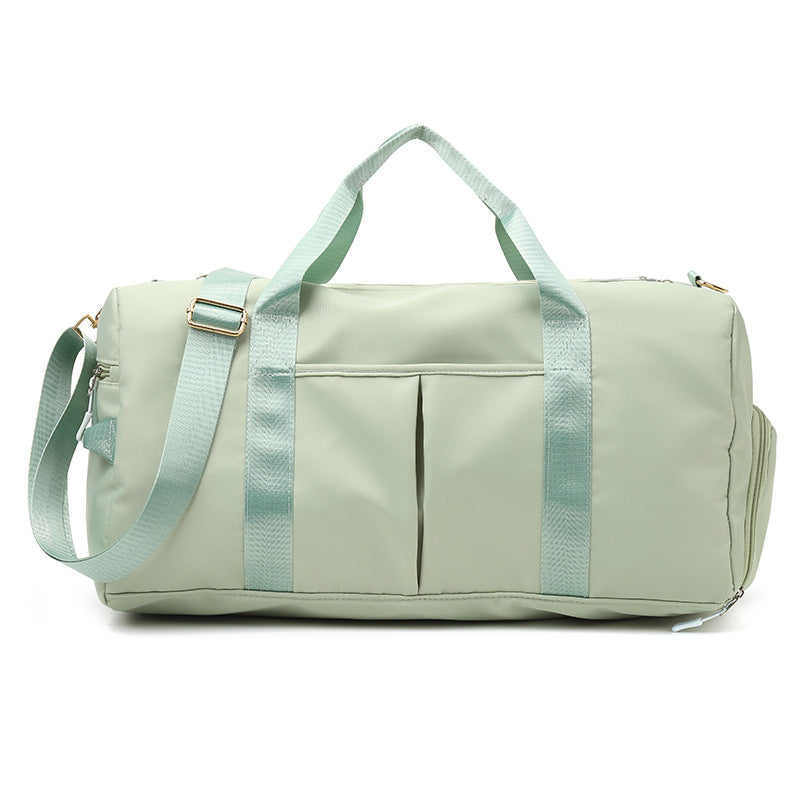 NNEDSZ Green Dry Wet Separation Gym Bag - Women's Large Capacity - Training & Travel
