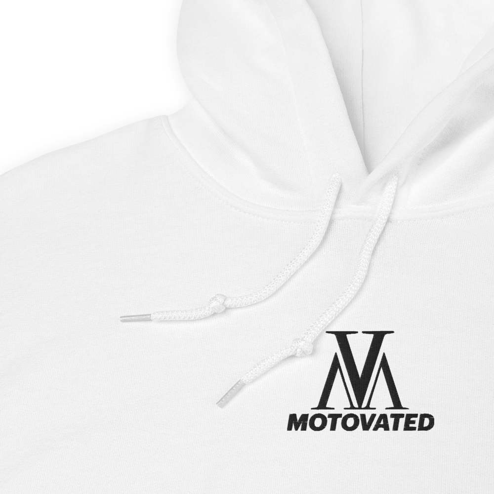 Embroided Motovated Hoodie