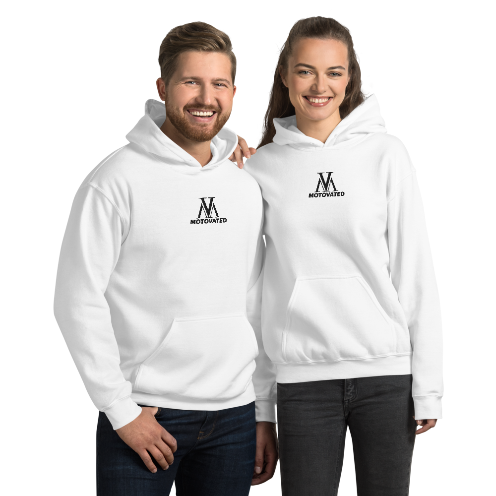Embroided Motovated Hoodie