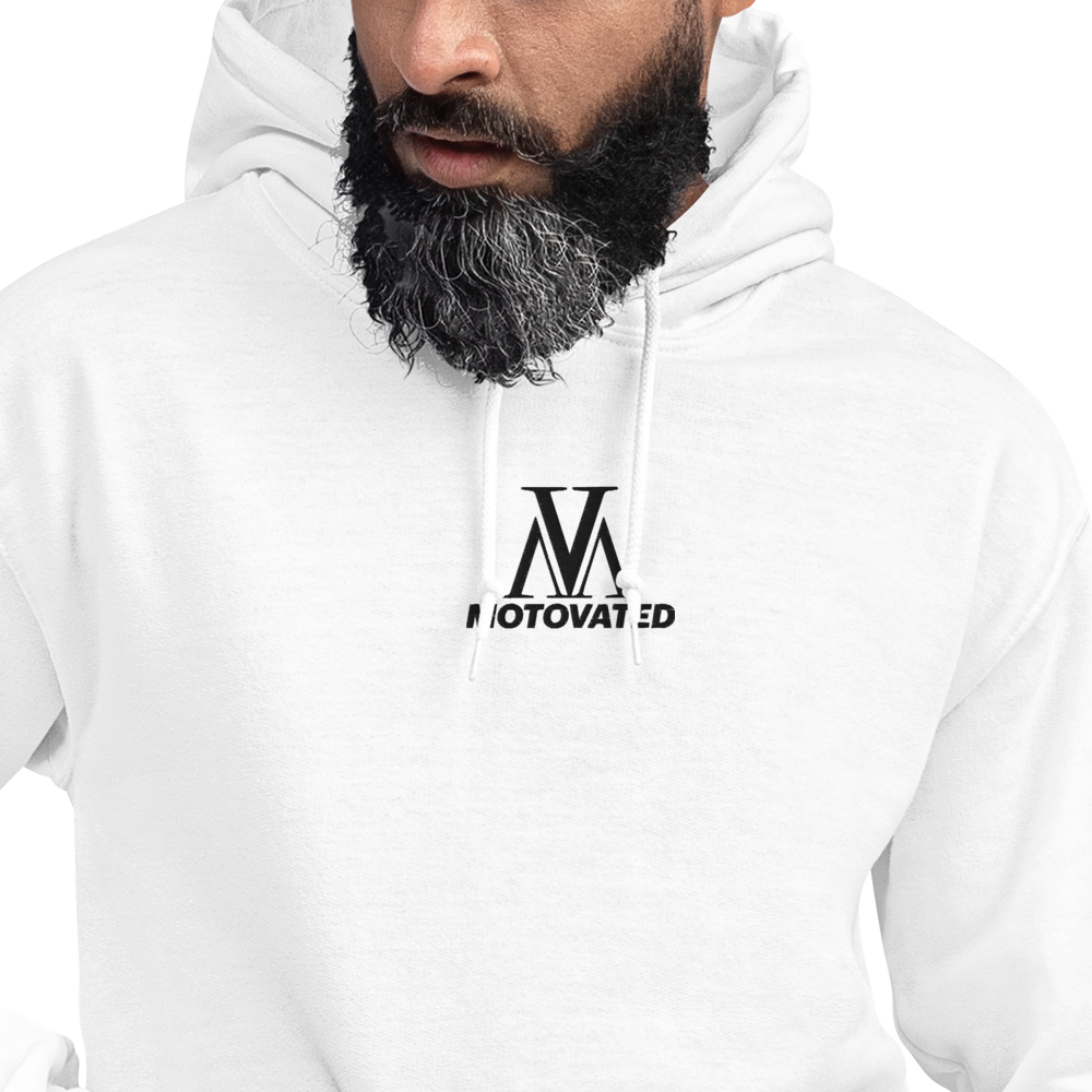 Embroided Motovated Hoodie